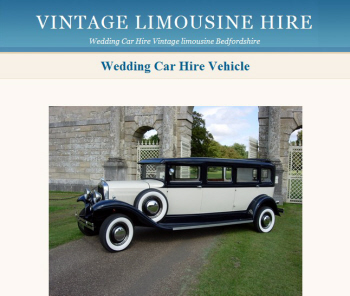 Vintage Limousine Hire